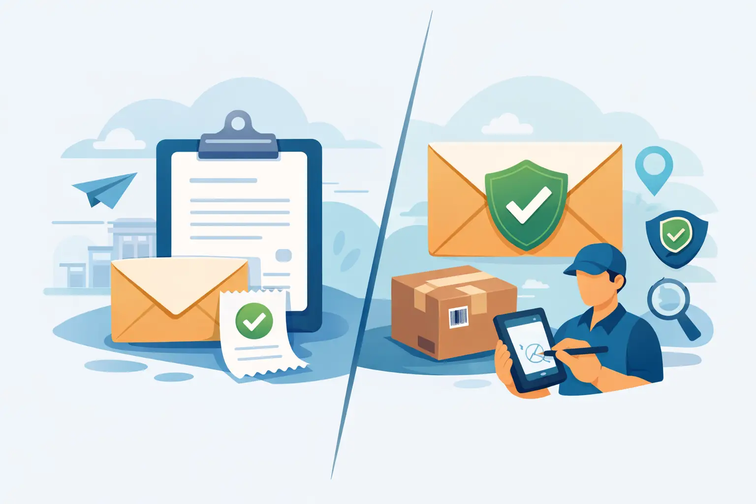 Certificate of Mailing vs Certified Mail | Send Certified Mail 